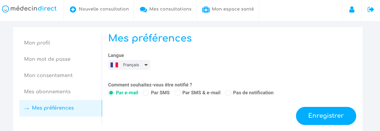Pourquoi Mon Adresse Mail Est Invalide Comment modifier mes informations personnelles ? – Aide de MédecinDirect